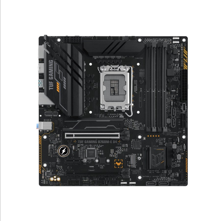 ASUS TUF GAMING B760M-E D4 - motherboard - micro ATX - LGA1700 Socket - B760 Motherboard - Intel B760 - Intel LGA1700 socket - DDR4 RAM - Micro-ATX