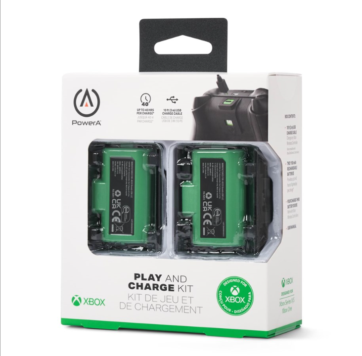 PowerA Play & Charge Kit for Xbox Series X|S - Microsoft Xbox Series S