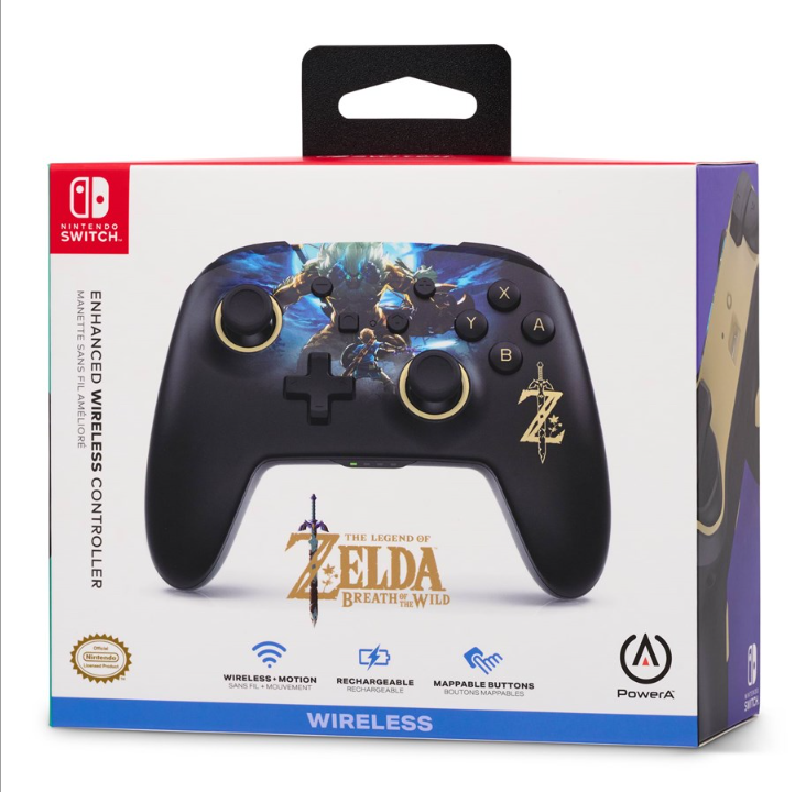 PowerA Enhanced Wireless Controller for Nintendo Switch - Link vs. Lynel - Gamepad