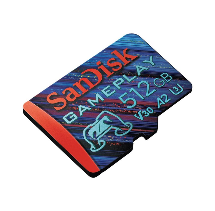 SanDisk GamePlay - flash memory card - 512 GB - microSDXC UHS-I