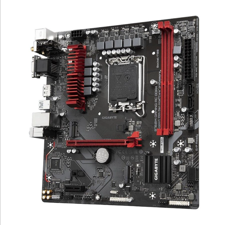 GIGABYTE B760M GAMING AC DDR4 Motherboard - Intel B760 - Intel LGA1700 socket - DDR4 RAM - Micro-ATX