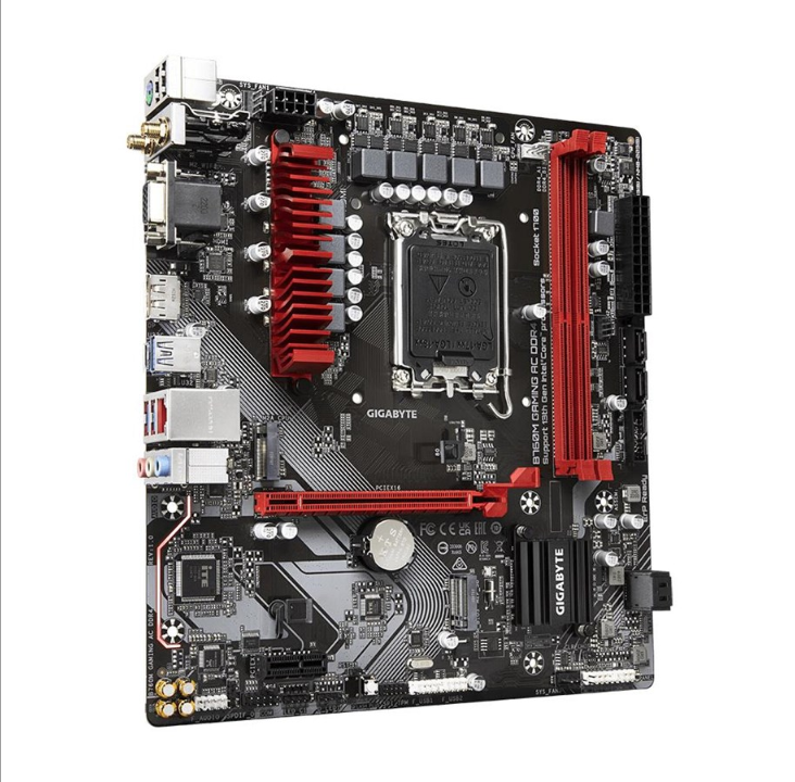 GIGABYTE B760M GAMING AC DDR4 Motherboard - Intel B760 - Intel LGA1700 socket - DDR4 RAM - Micro-ATX