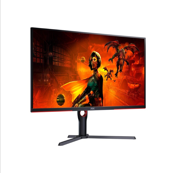 32" AOC Gaming U32G3X/BK - LED monitor - 32" - HDR - 1 ms - Screen