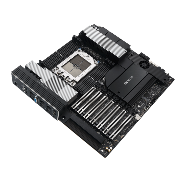 اللوحة الأم ASUS PRO WS WRX90E-SAGE SE - AMD WRX90 - مقبس AMD sTR5 - ذاكرة الوصول العشوائي DDR5 - SSI EEB