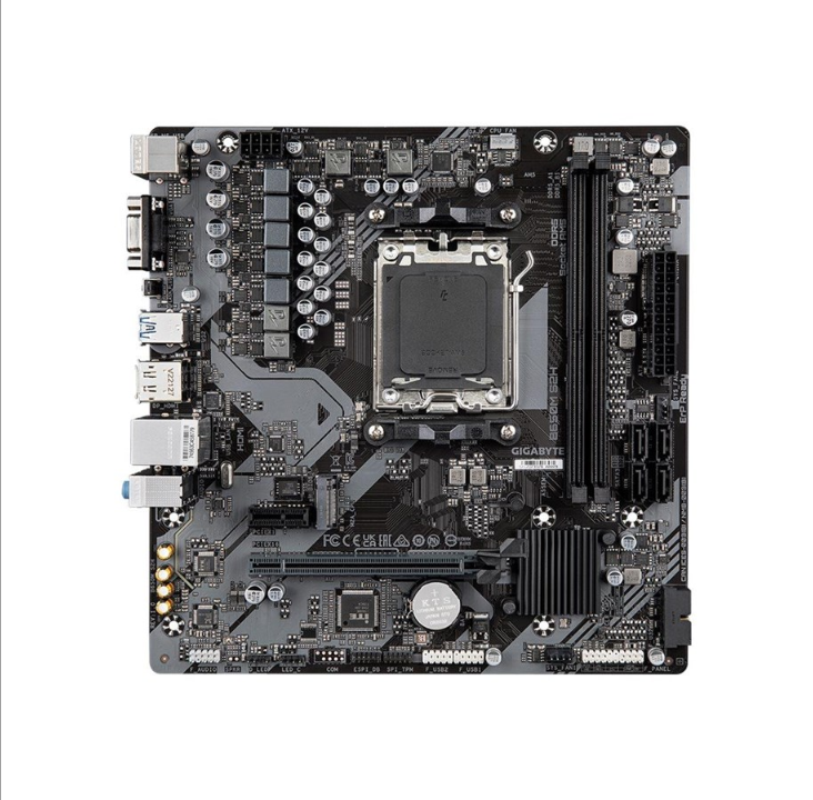 GIGABYTE B650M S2H - 1.0 - 主板 - micro ATX - 插槽 AM5 - AMD B650 主板 - AMD B650 - AMD AM5 插槽 - DDR5 RAM - Micro-ATX