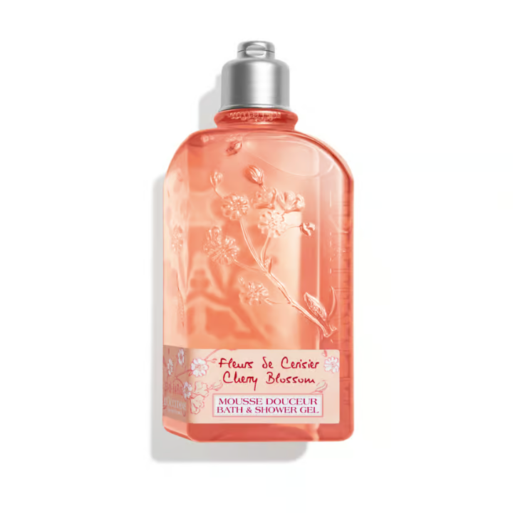 L'Occitane Cherry Blossom Bath & Shower Gel 250 ml