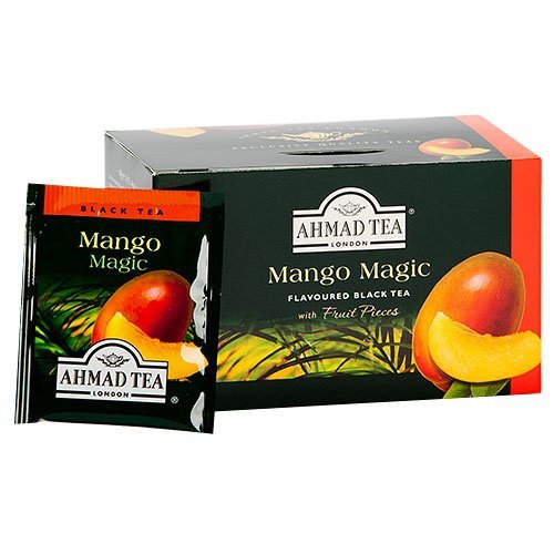 Ahmad Tea Black Fruit Tea. Mango Magic 20bags
