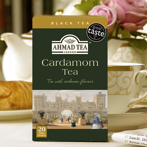 Ahmad Black Classic Tea. Cardamon Tea 20 teabags