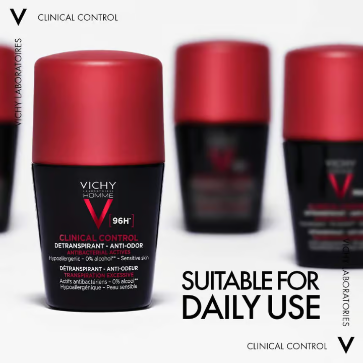 Vichy Clinical Control 96H Roll-on Antiperspirant Deodor