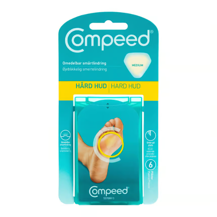 Compeed Plaster for the treatment of hard skin 6 pcs