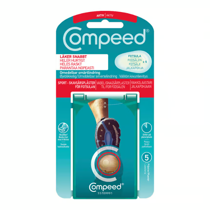 Compeed Plaster for the treatment of blisters on the sole of the foot 5 pcs