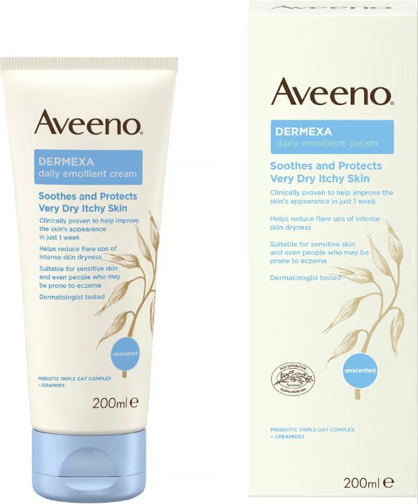 Aveeno Dermexa Emollient Cream 200 ml