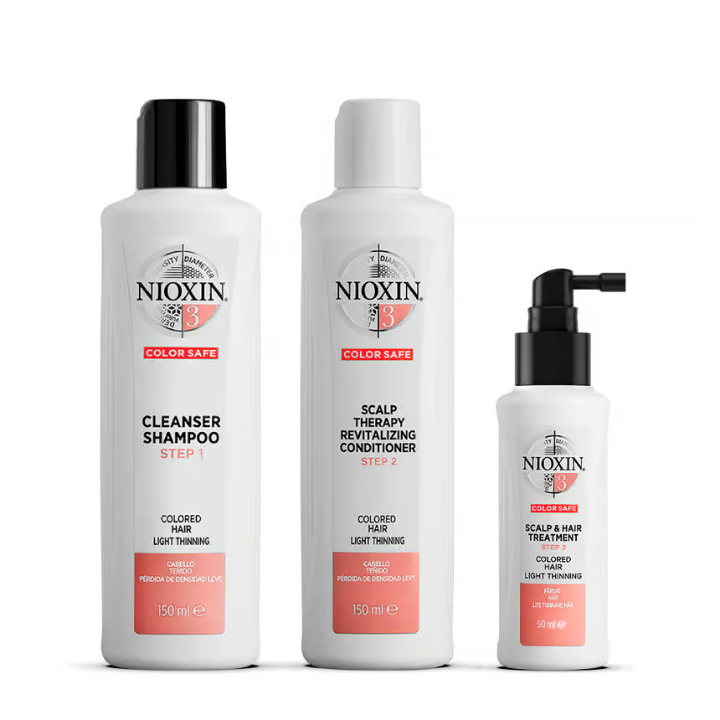 NIOXIN Hair System Kit 3 Fine, Thin & Colored Hair 350 ml