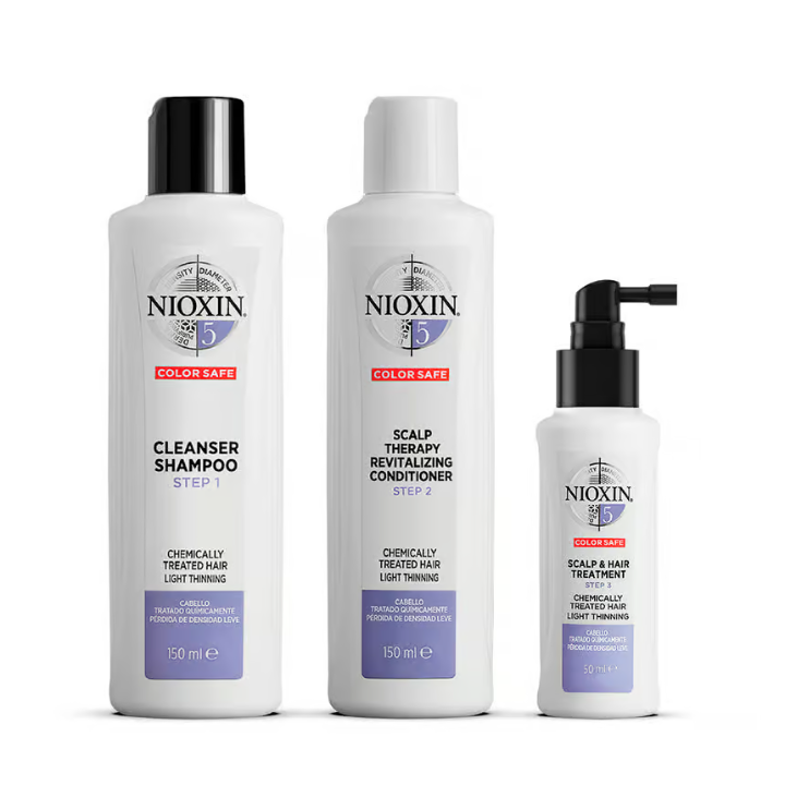 NIOXIN Hair System Kit 5 Fine, Thin & Chemically Treated