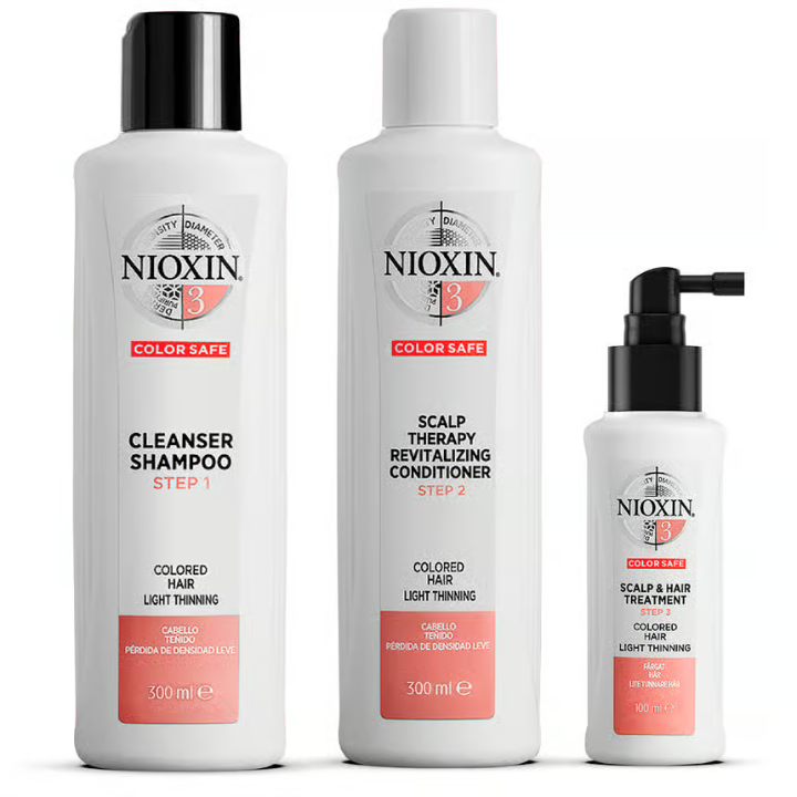 NIOXIN Hair System Kit 3 Thin & Colored Hair 700 ml