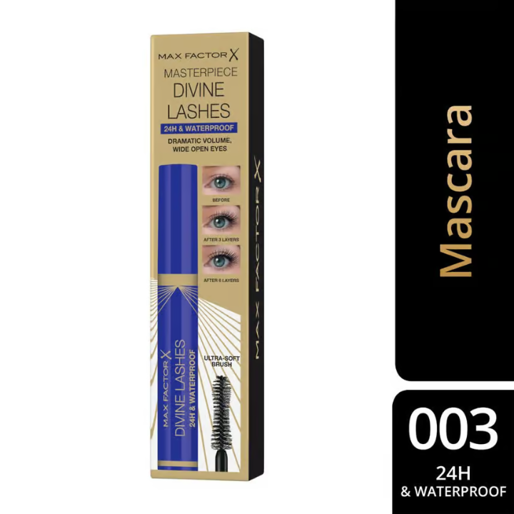 Max Factor Divine Lashes Waterproof Mascara 001 Black 9