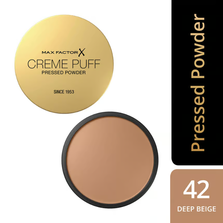 Max Factor Creme Puff NEW 42 Deep Beige 14g