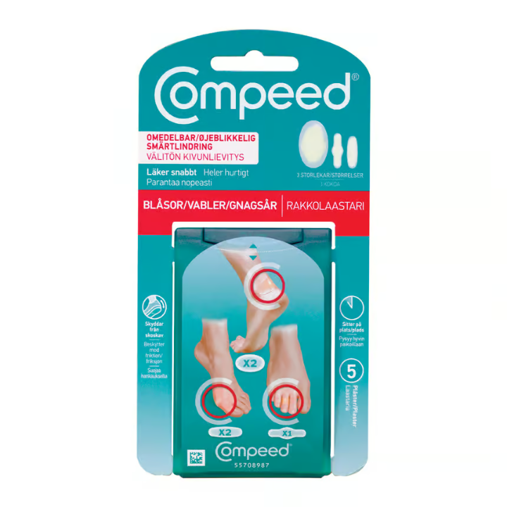 Compeed Abrasion Plaster Mixpack 5 pcs