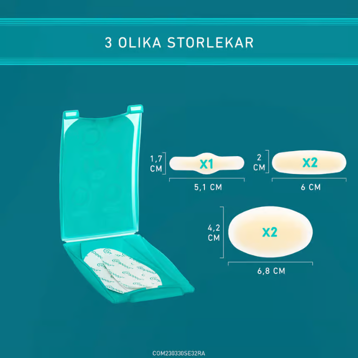 Compeed Abrasion Plaster Mixpack 5 pcs