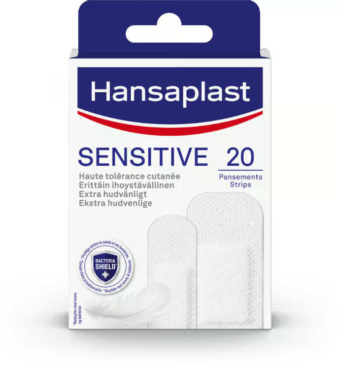 Hansaplast Sensitive Strips 20 pcs