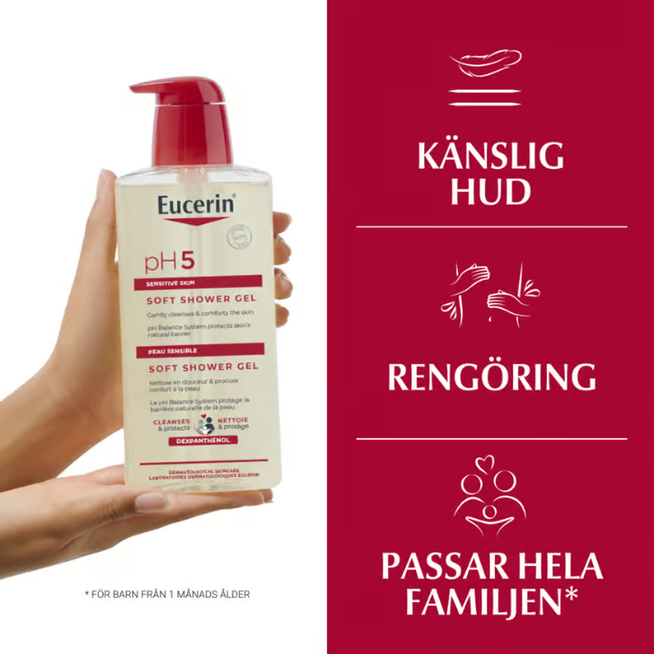 Eucerin Soft Shower Gel 400 ml