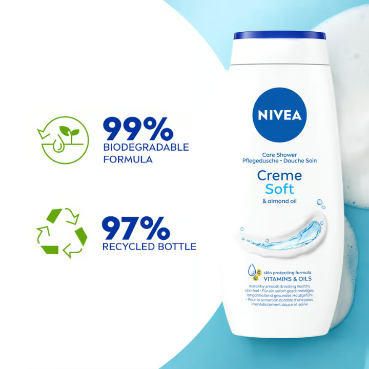 NIVEA Creme Soft Care Shower 250 ml