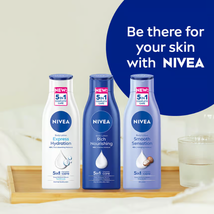 NIVEA Body Lotion Express Hydration 48h 400 ml