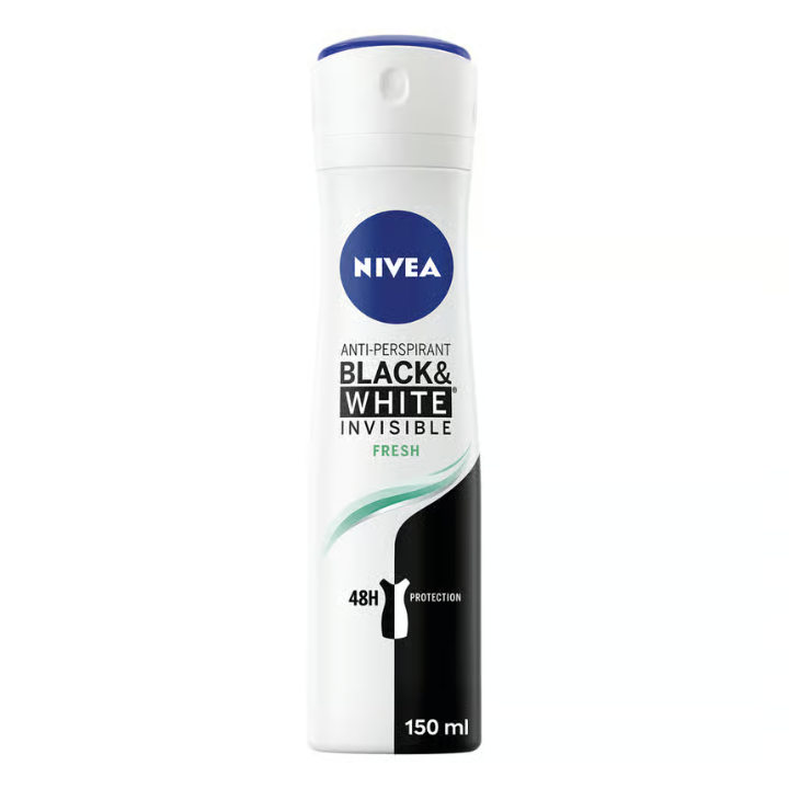 NIVEA Black & White Invisible Fresh 48h Deo Spray 150 ml