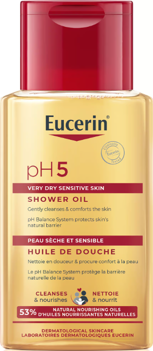 Eucerin pH5 Shower Oil Perfumed Travel Size 100 ml