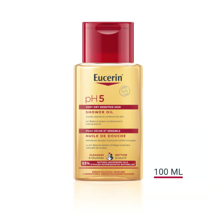 Eucerin pH5 Shower Oil Perfumed Travel Size 100 ml