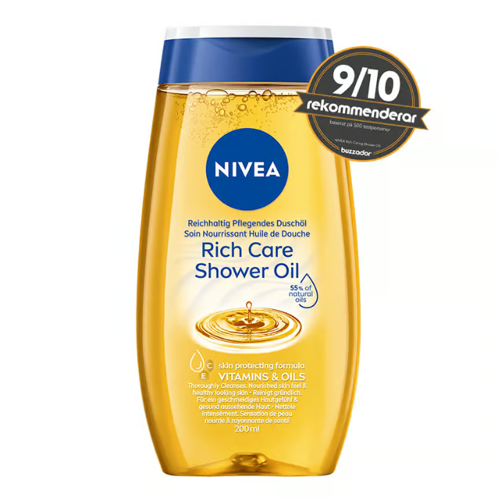 Nivea Rich Caring Shower Oil 200 ml