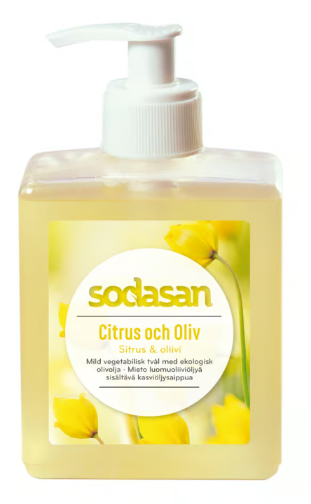 Sodasan Citrus & Olive Liquid Soap 300 ml