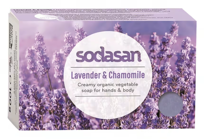 Sodasan Lavender & Chamomile Soap 100 g