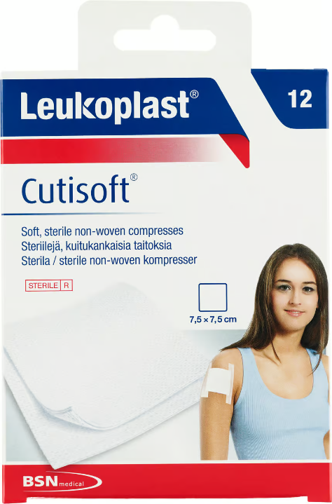 Leukoplast Cutisoft compress 12 pcs