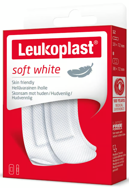 Leukoplast Soft White 20 pcs