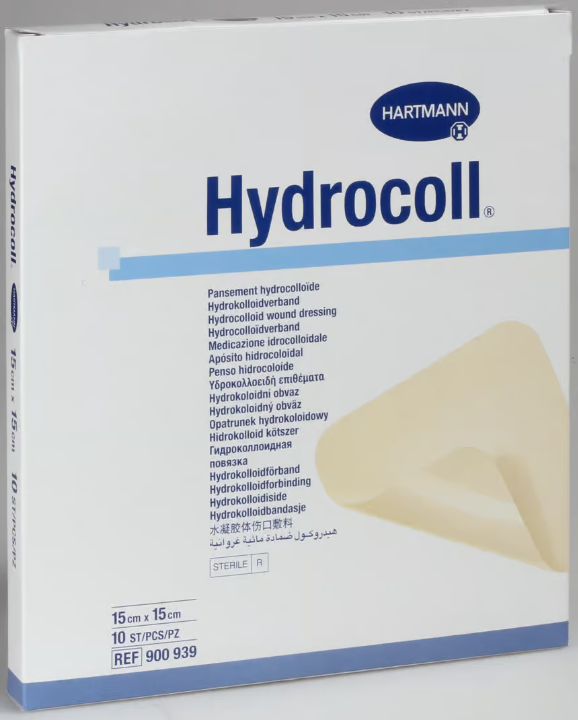 Hydrocoll Self-adhesive Dressing 15x15 cm 10 pcs