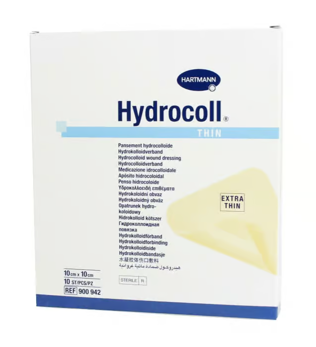 Hydrocoll Thin plates 10x10 cm 10 pcs