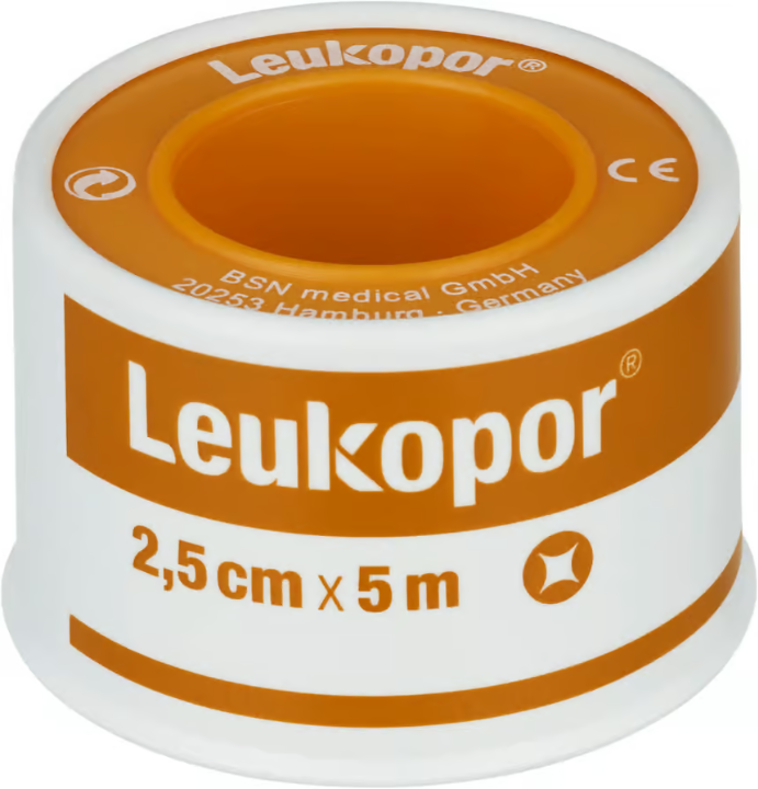 Leukopor Surgical tape 2.5 x 5 m