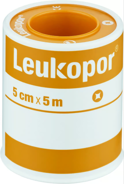 Leukopor Surgical tape 5 cm x 5 m