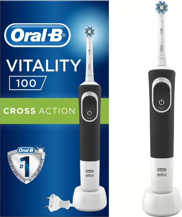 Oral-B Vitality 100 Cross Action Black 1 pc