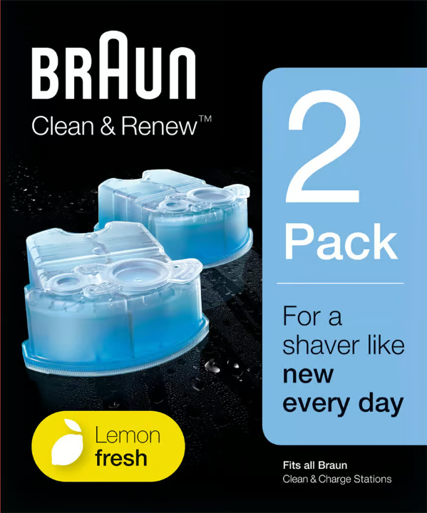 Braun Clean & Renew Refill CCR Lemon Fresh 2 pcs