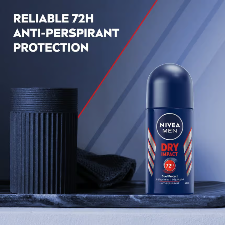 NIVEA MEN Deo Dry Impact Roll-on 50 ml