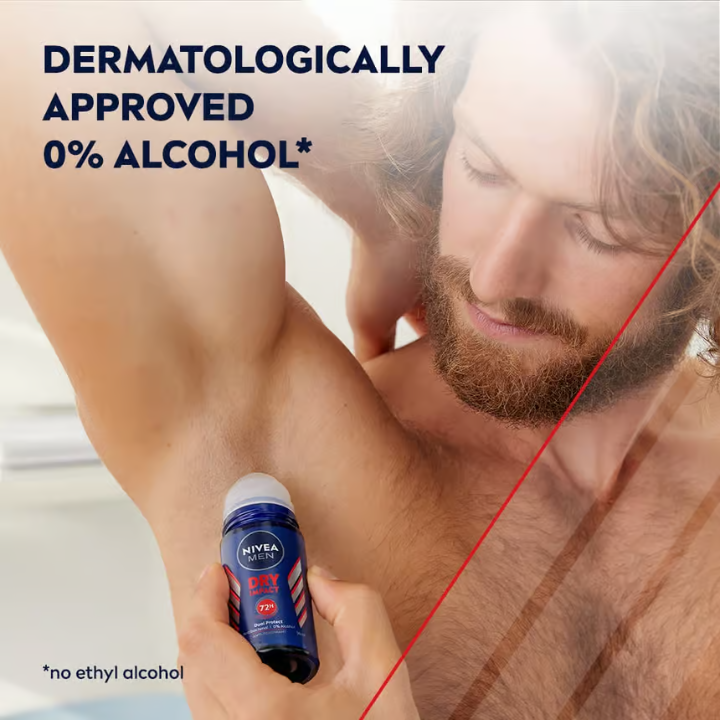 NIVEA MEN Deo Dry Impact 走珠 50 毫升