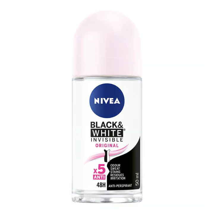 NIVEA Black & White Invisible Original Deo Roll-on 50 ml