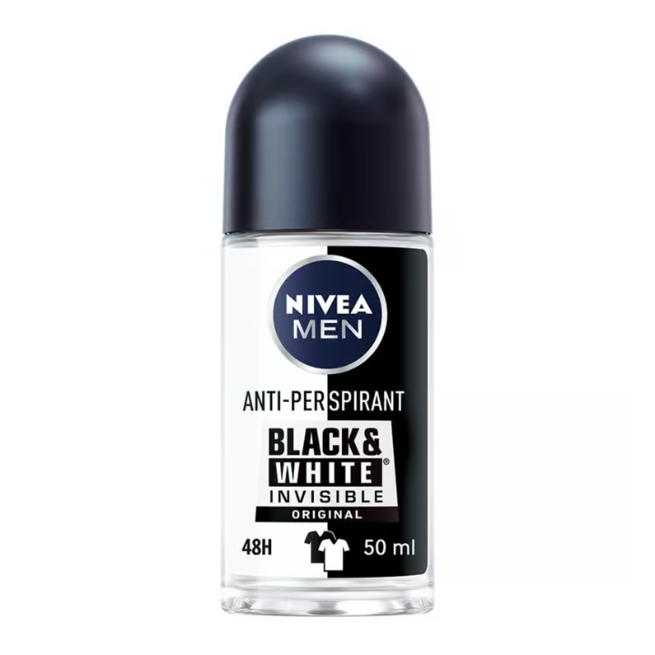 NIVEA MEN Black & White Invisible Original Deo Roll-on 5