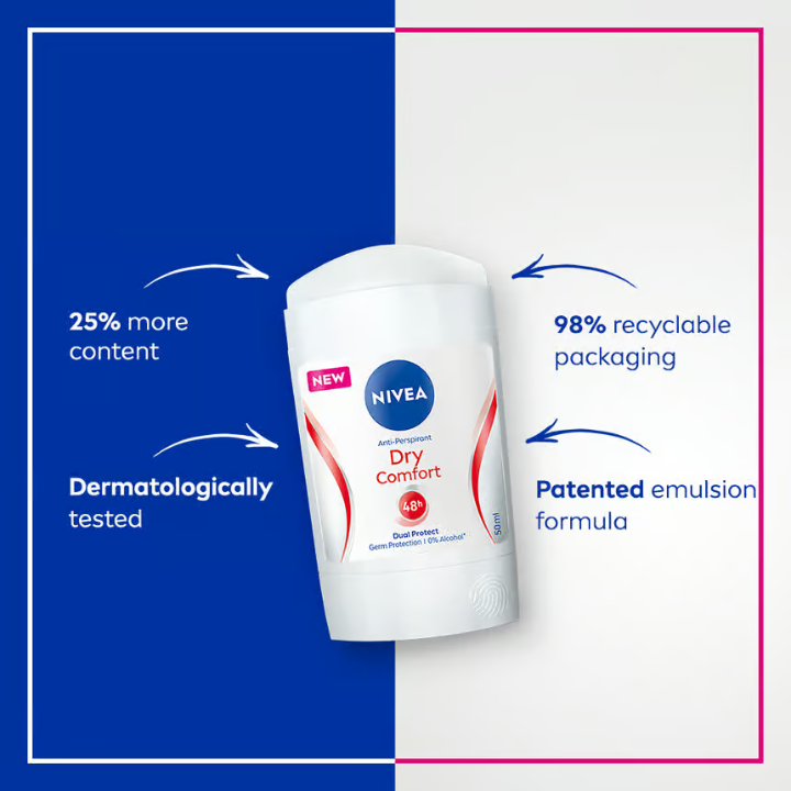 NIVEA Dry Comfort Stick 50 ml