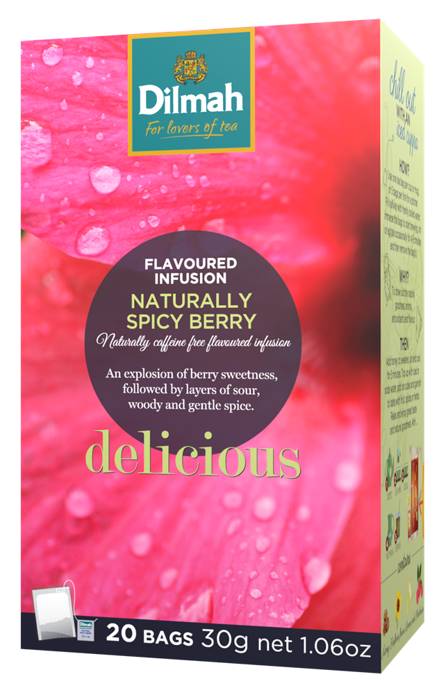 Dilmah Spicy Berry Herbal Tea 20 Teabags