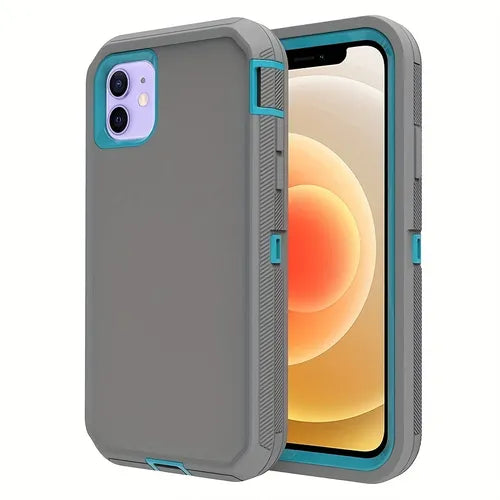 Protective Phone Case For IPhone 11 Case, Heavy Duty Drop Protection, Full Body Rugged Shockproof Dust Proof 3- Layer Tough Protective Phone Cover For Apple IPhone 11 Gift For Birthday/Easter/President's Day/Boy/Girlfriends