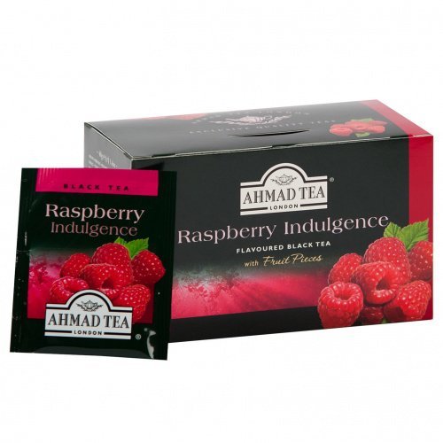 Ahmad Black Fruit Tea. Raspberry Indulgence 20bags