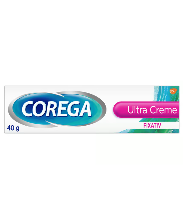 Corega Ultra Cream Fixative cream Dentures 40 g